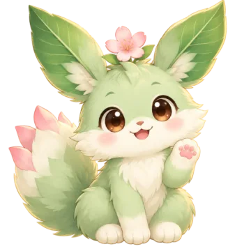 The Flower companion as a baby.
